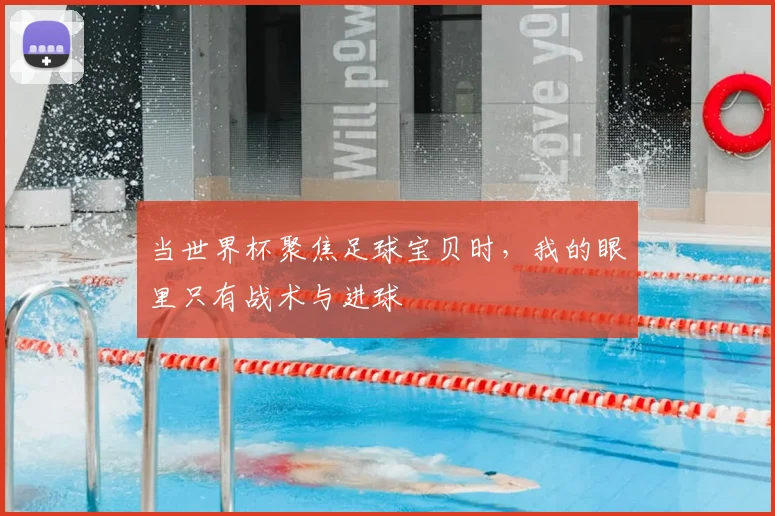 当世界杯聚焦足球宝贝时，我的眼里只有战术与进球